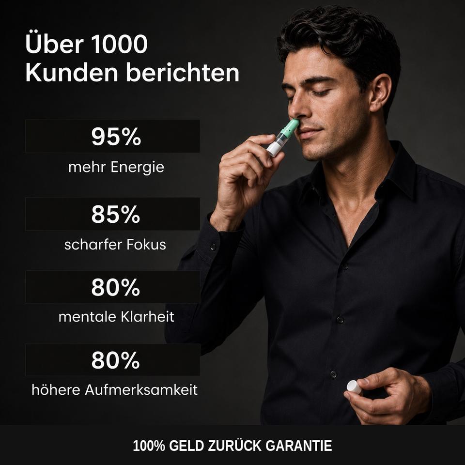Invelo Kundenfeedback und Anwendung des Nasal Sticks
